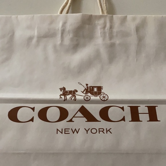 Coach Gift Bag New Size M - Picture 2 of 3